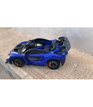 Coche eléctrico infantil McLaren Senna 12v, azul, mando rc. - LE5350